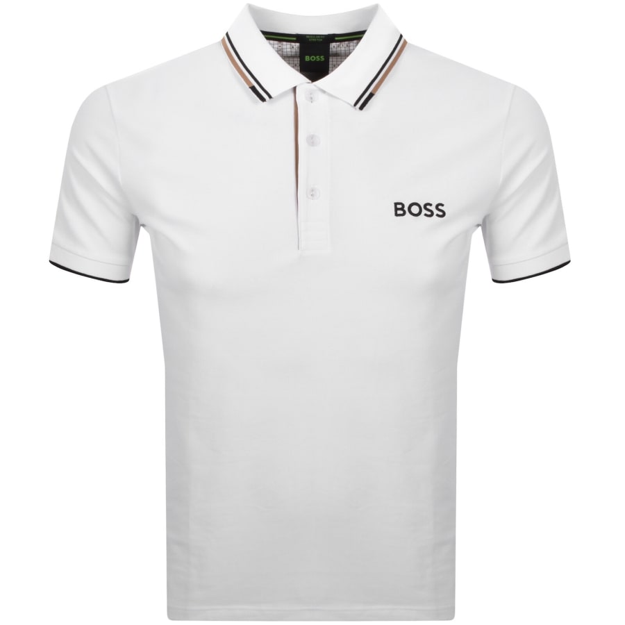 Image number 1 for BOSS Paddy Pro Polo T Shirt White