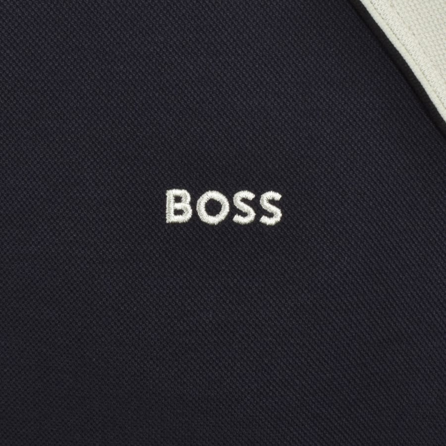 Image number 3 for BOSS Skaz Full Zip Sweatshirt Dark Blue Navy