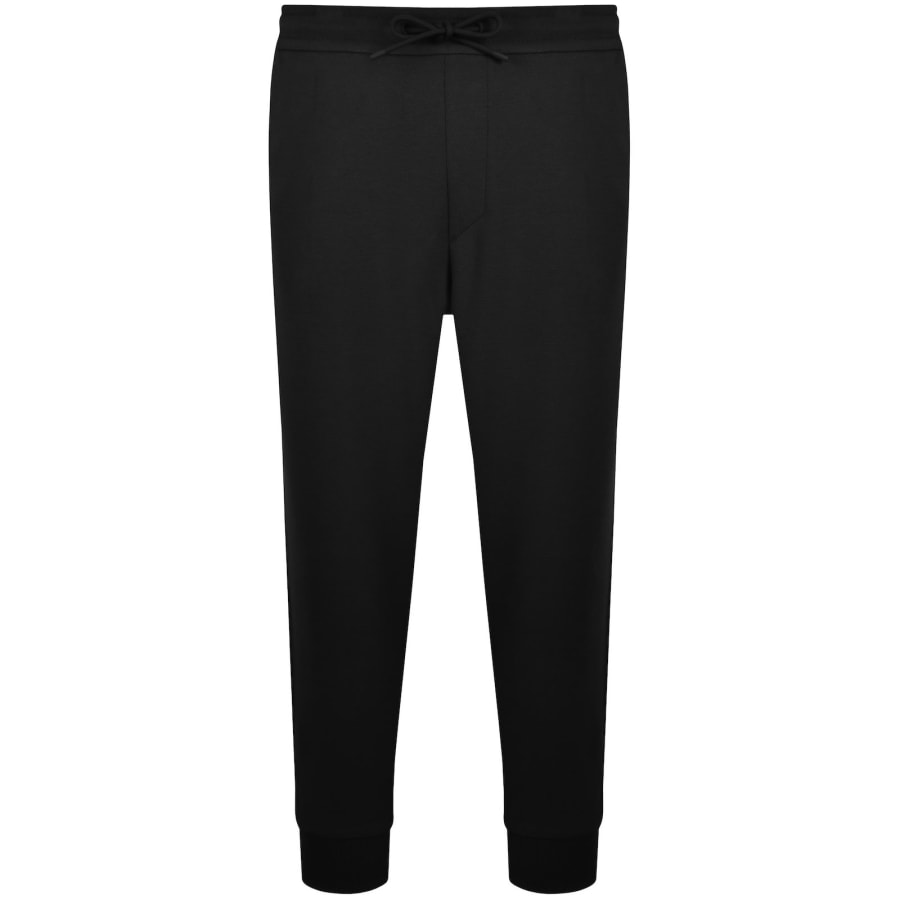 Image number 3 for BOSS Contrast Piping Tracksuit Set Black