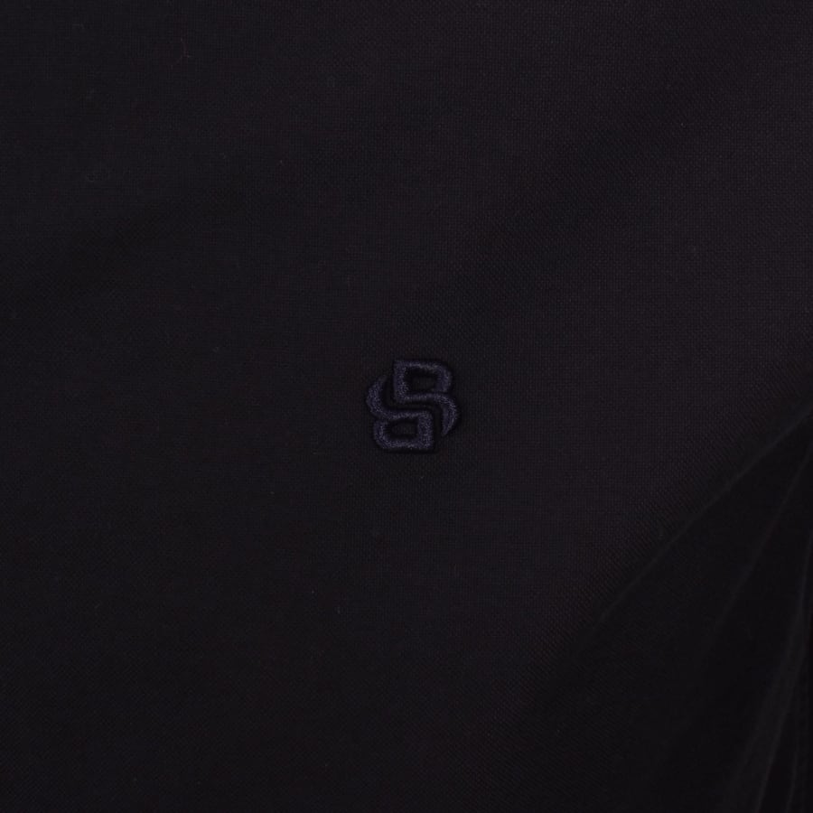 Image number 3 for BOSS H Roan Slim Fit Shirt Dark Blue