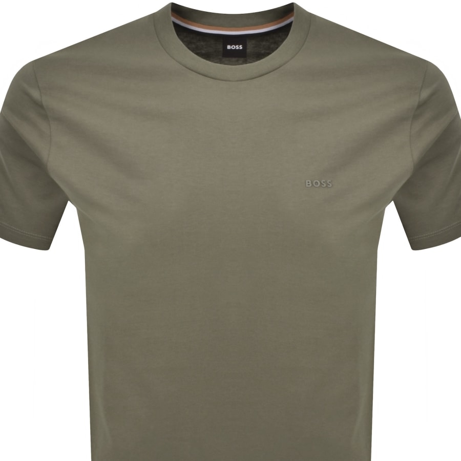 Image number 2 for BOSS Thompson 01 T Shirt Green