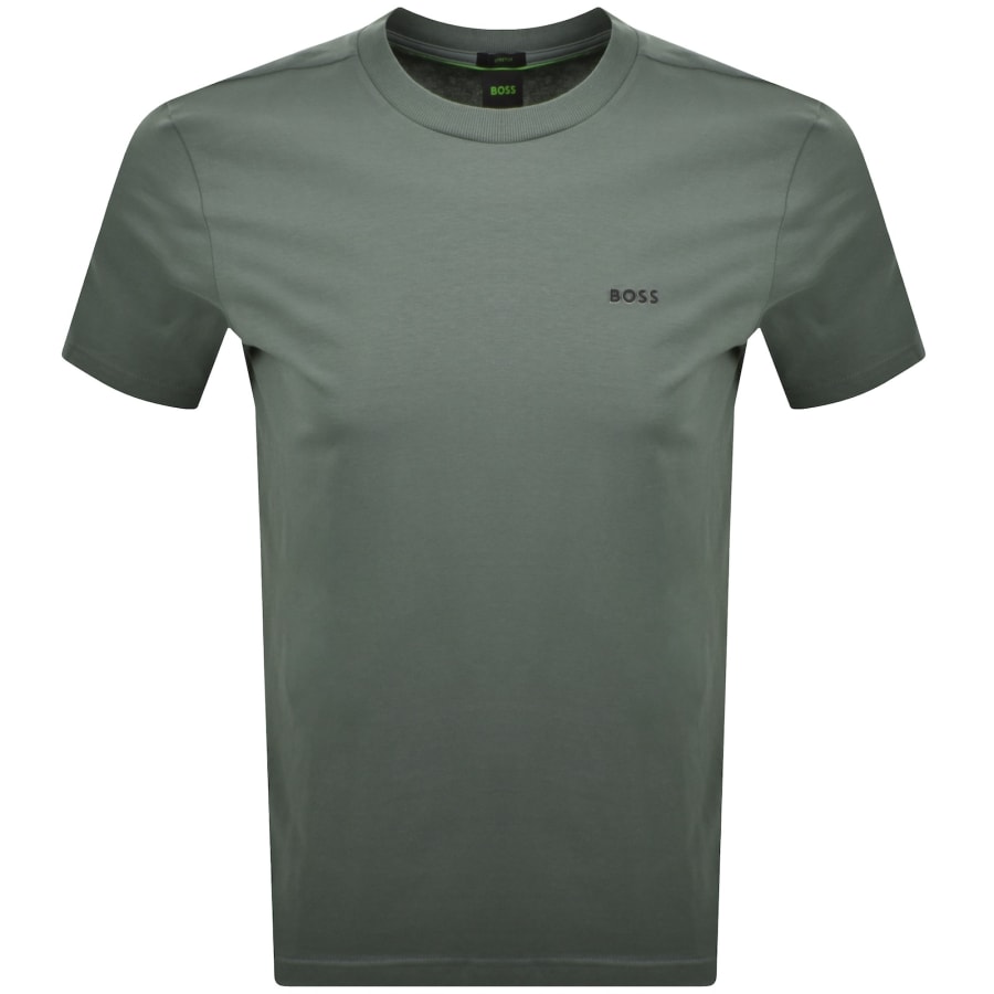 Image number 1 for BOSS Tee T Shirt Green