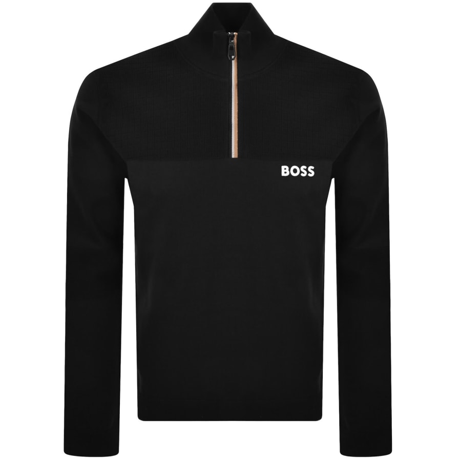 Image number 2 for BOSS K Hydro QZ Sweatshirt Black