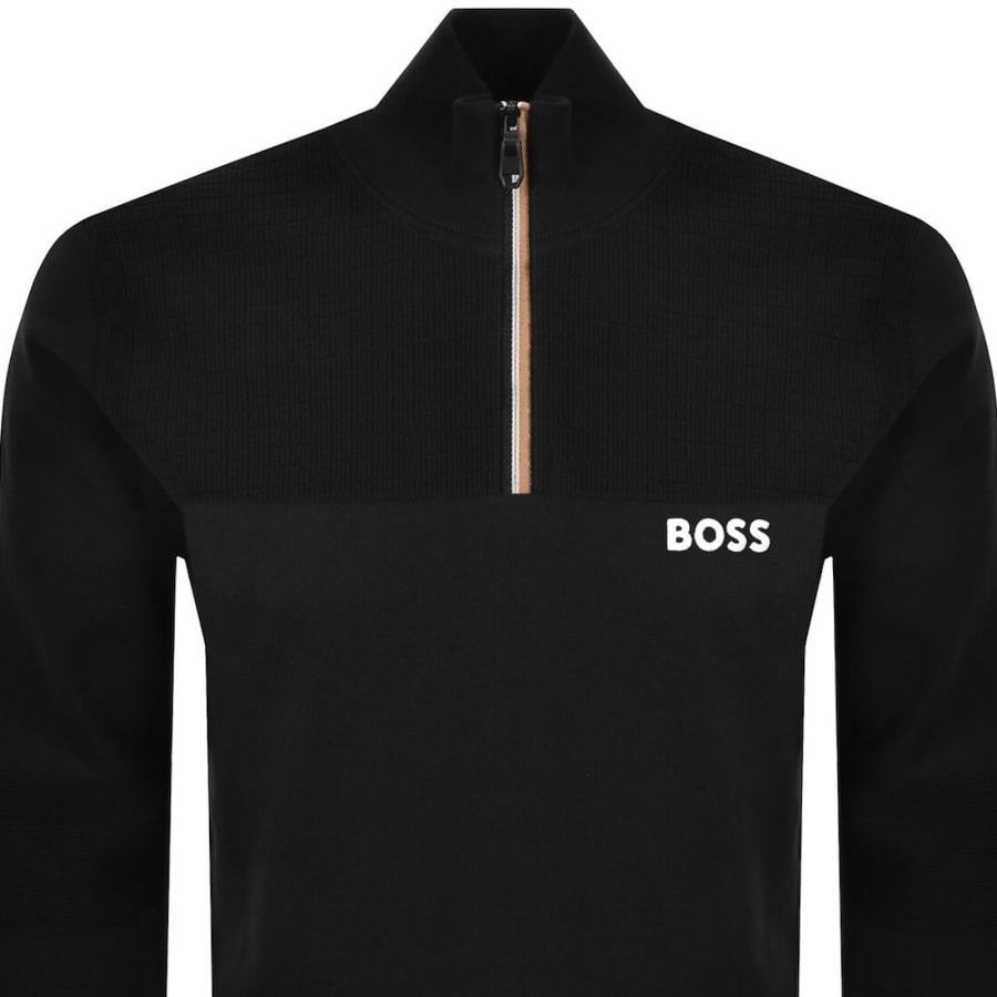 Image number 3 for BOSS K Hydro QZ Sweatshirt Black