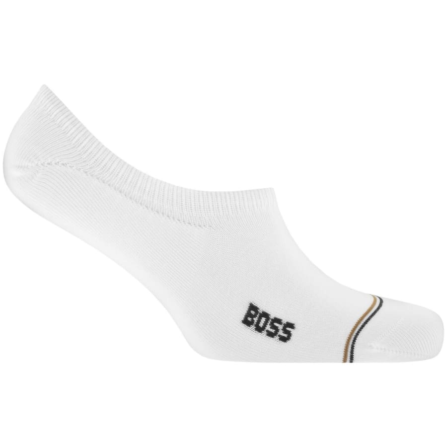 Image number 2 for BOSS 2 Pack Iconic Socks White