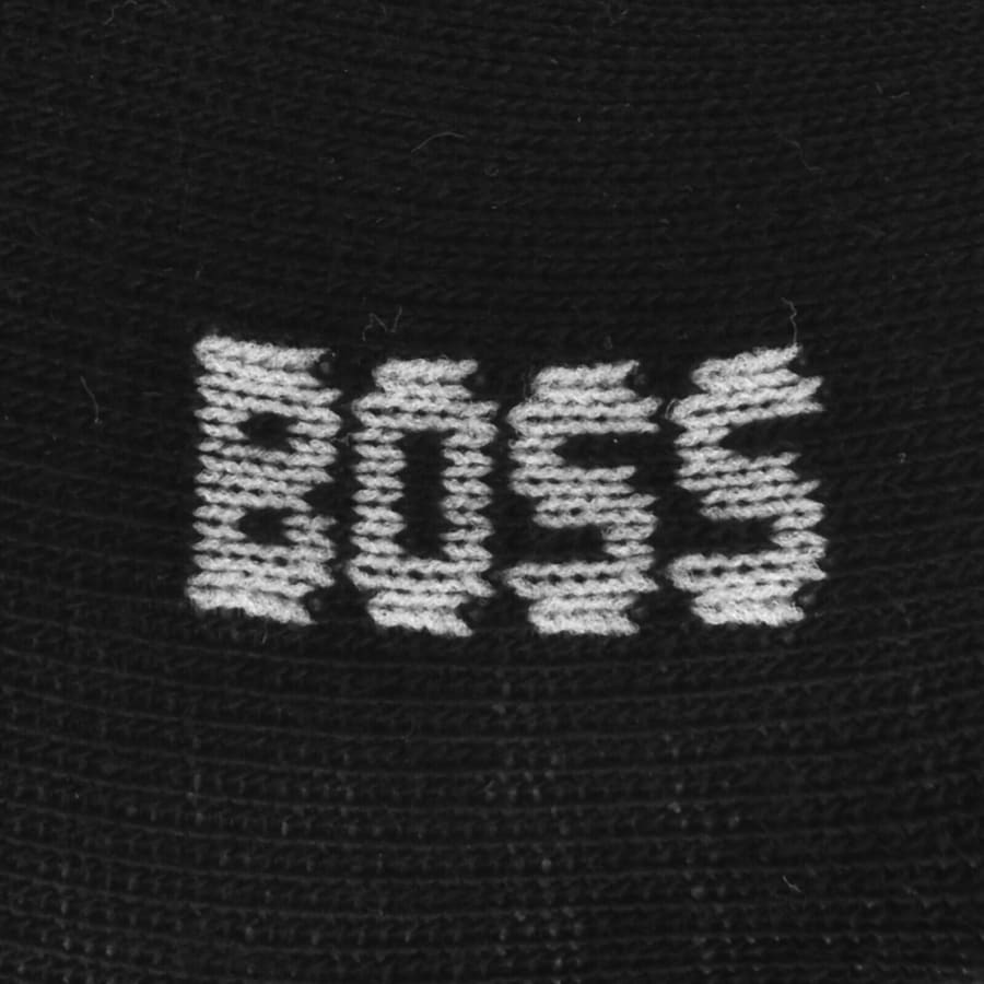 Image number 3 for BOSS 2 Pack Iconic Socks Black