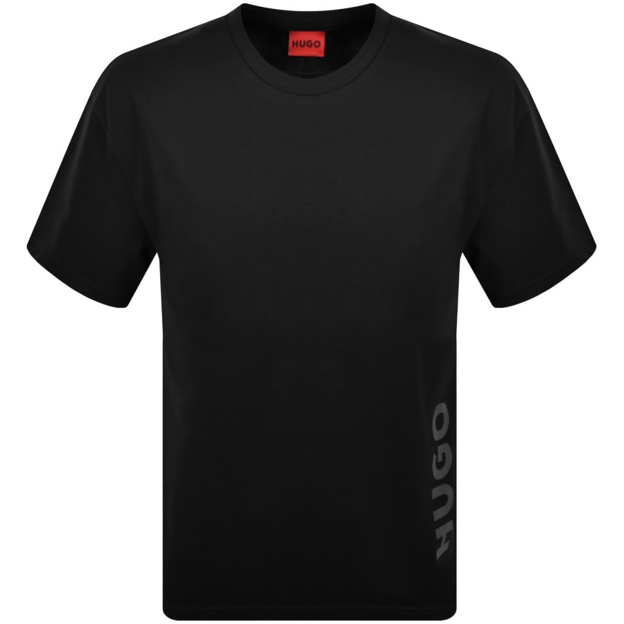 Image number 2 for HUGO Relaxed Sun Protected T Shirt Black