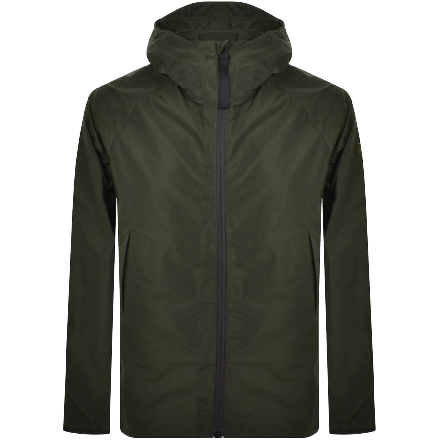 Image number 2 for Barbour International Porter Jacket Green