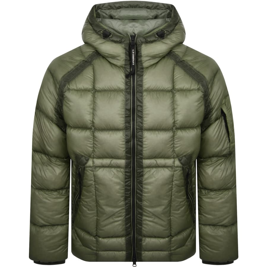 Image number 2 for CP Company DD Shell Jacket Green