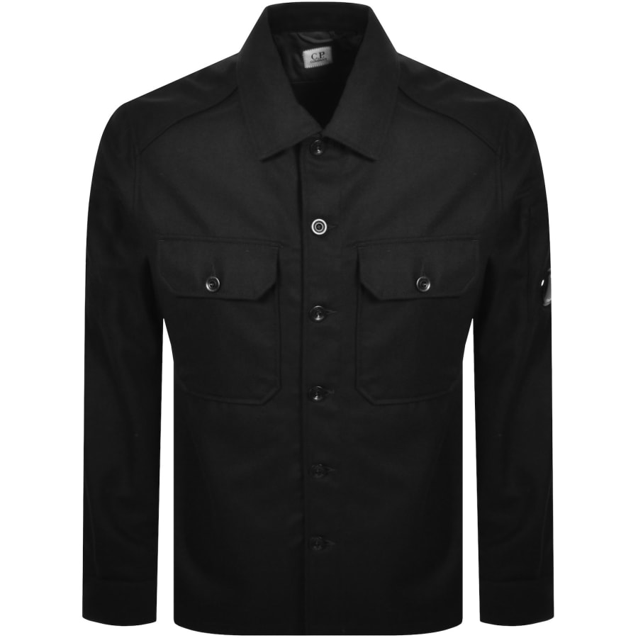 Image number 2 for CP Company Overshirt Black