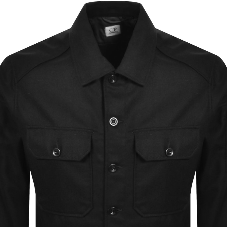 Image number 3 for CP Company Overshirt Black