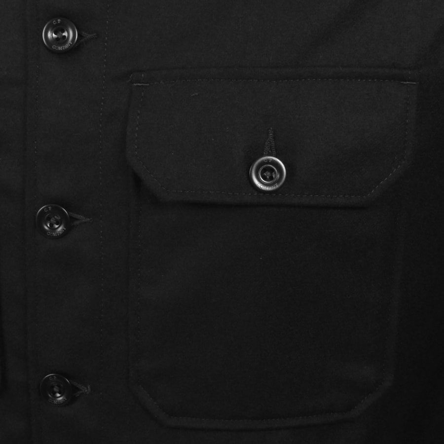 Image number 5 for CP Company Overshirt Black