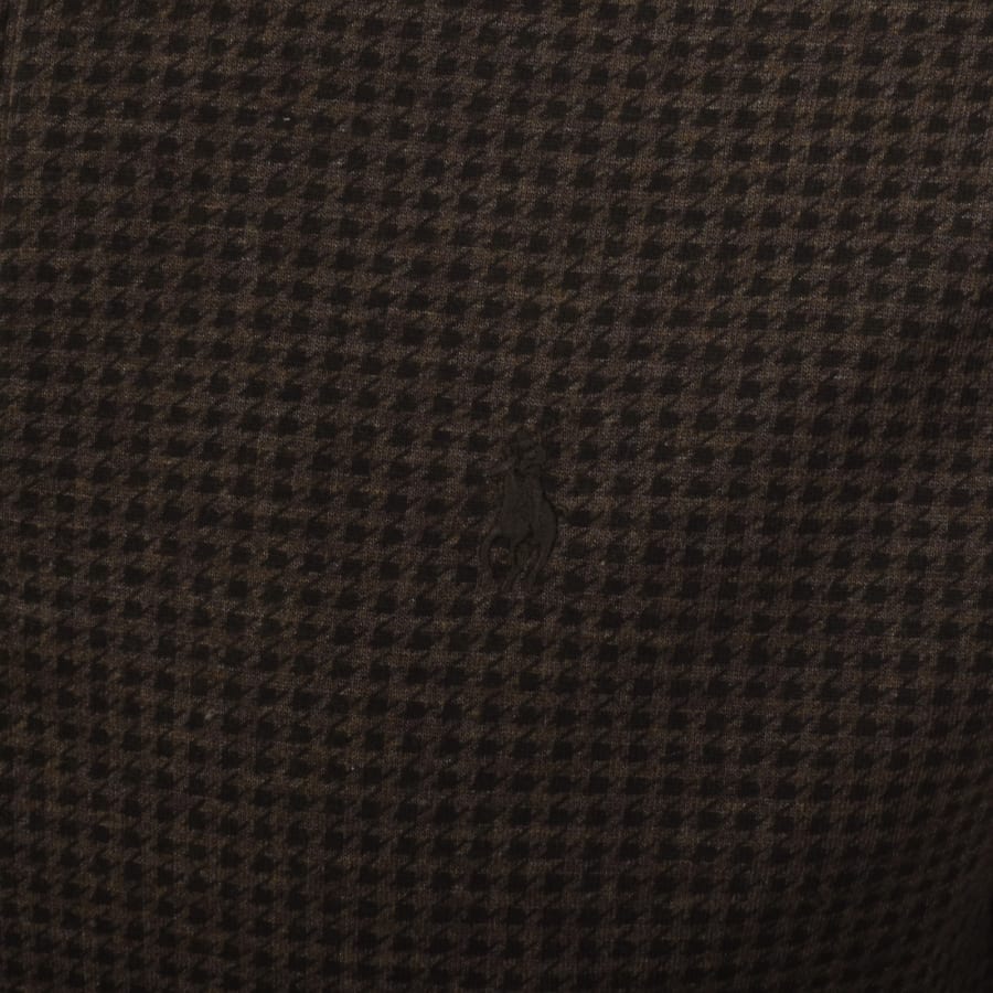 Image number 3 for Ralph Lauren Quarter Zip Sweatshirt Brown