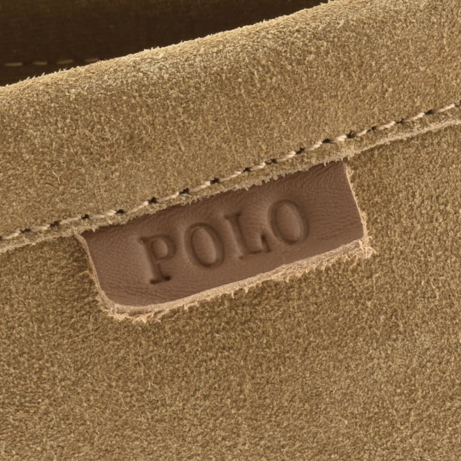 Image number 4 for Ralph Lauren Brenan Slippers Natural Brown