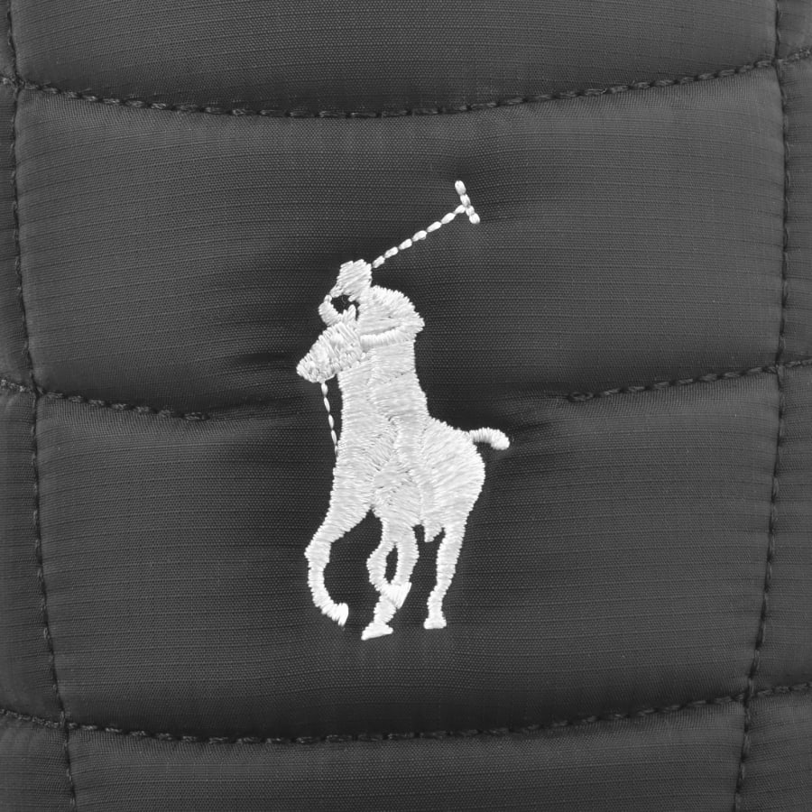 Image number 4 for Ralph Lauren Reade Scuff Slippers Black