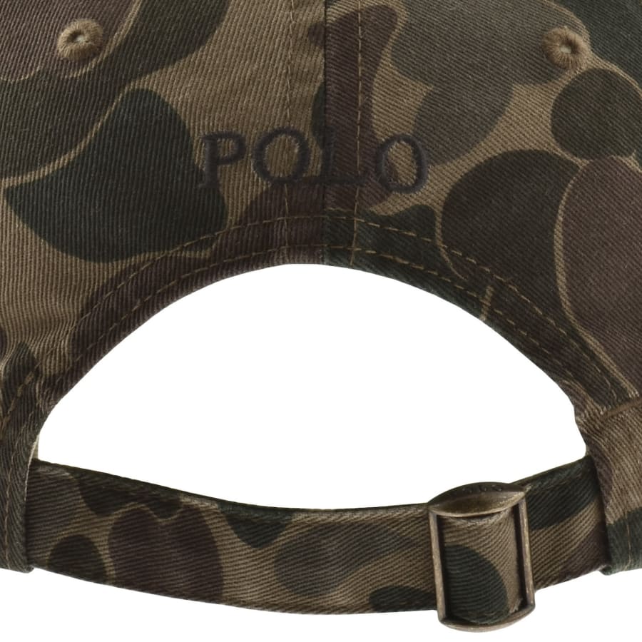 Image number 3 for Ralph Lauren Classic Camo Sports Cap Brown