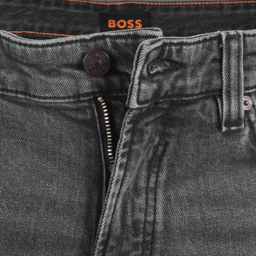 Image number 5 for BOSS Re Maine Regular Fit Jeans Grey