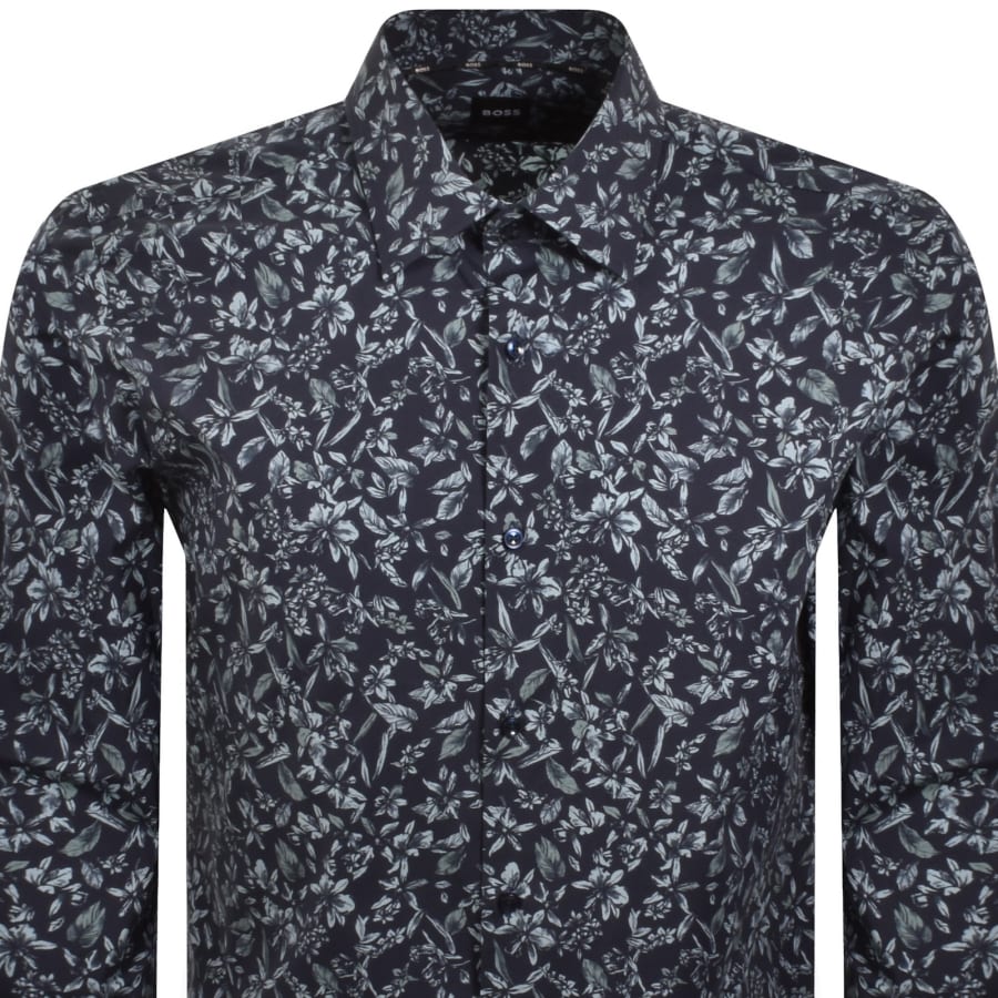 Image number 2 for BOSS H Joe Kent Shirt Navy