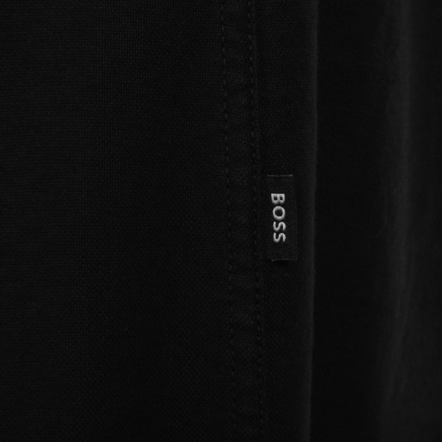 Image number 4 for BOSS H Roan Slim Fit Shirt Black