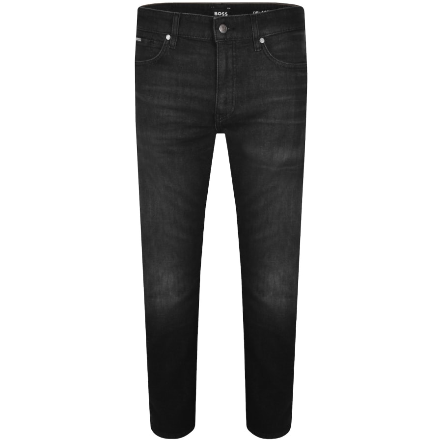 Image number 2 for BOSS H Delaware Slim Fit Jeans Black