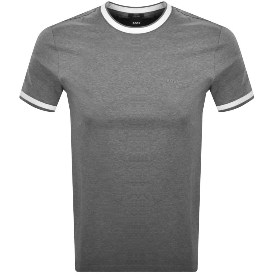 Image number 1 for BOSS H Tessler 200 Slim Fit T Shirt Grey