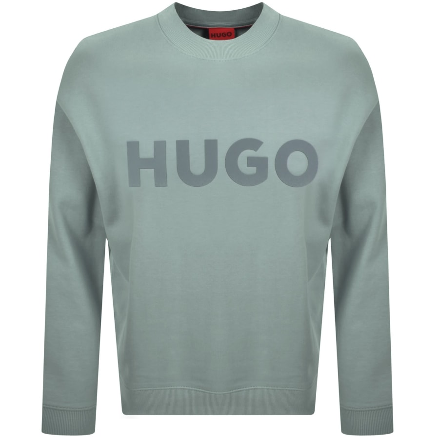 Image number 1 for HUGO Dinex Sweatshirt Pastel Green