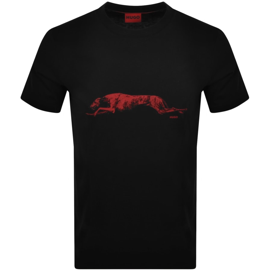 Image number 1 for HUGO Didug T Shirt Black