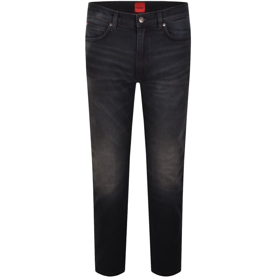Image number 2 for HUGO 734 Extra Slim Jeans Dark Wash Blue
