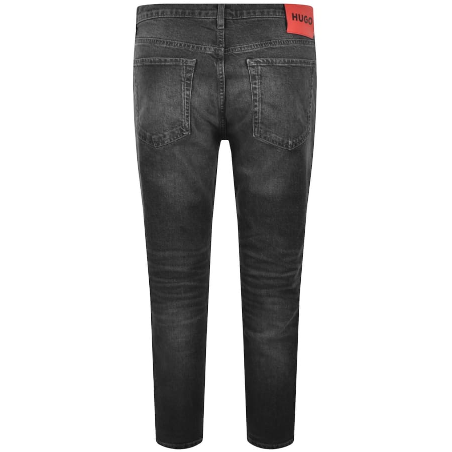 Image number 3 for HUGO 634 Tapered Fit Jeans Grey