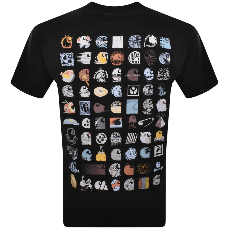 Image number 5 for Carhartt WIP Logo Archive T Shirt Black