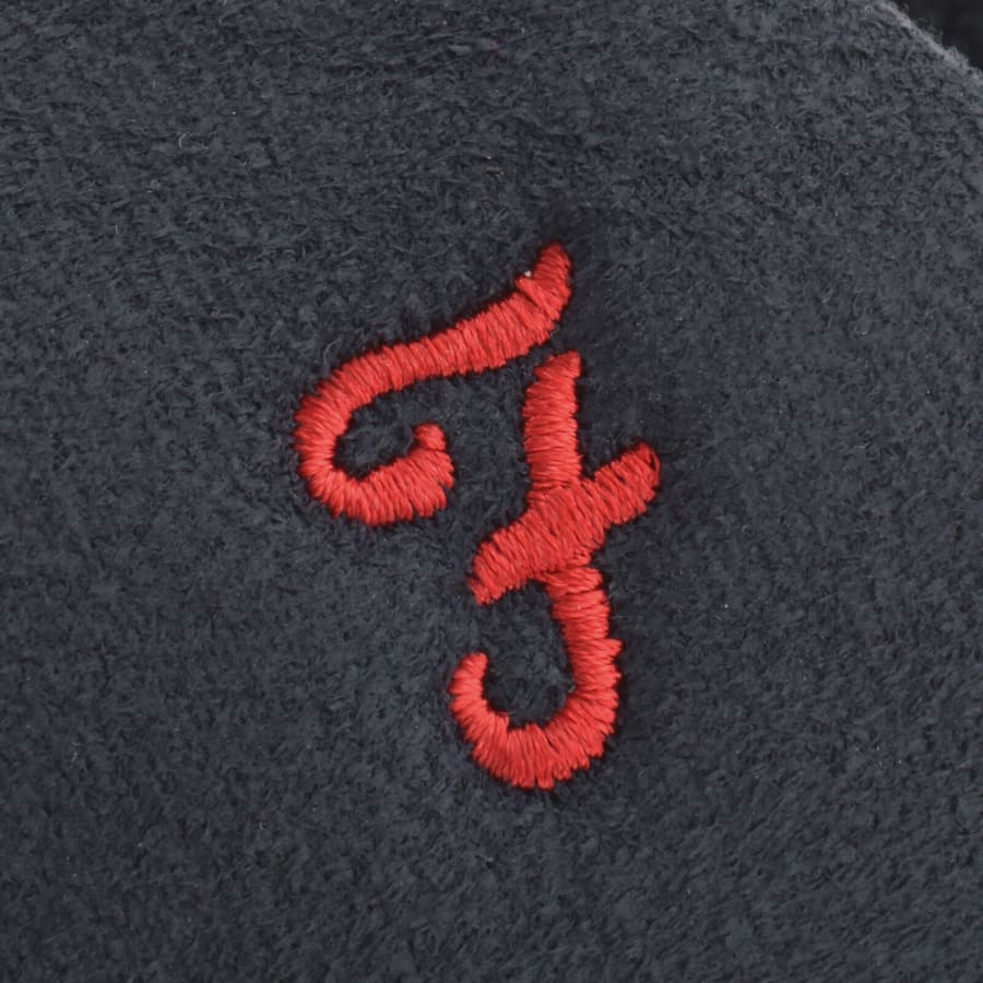 Image number 4 for Farah Cullinan Mule Slippers Navy