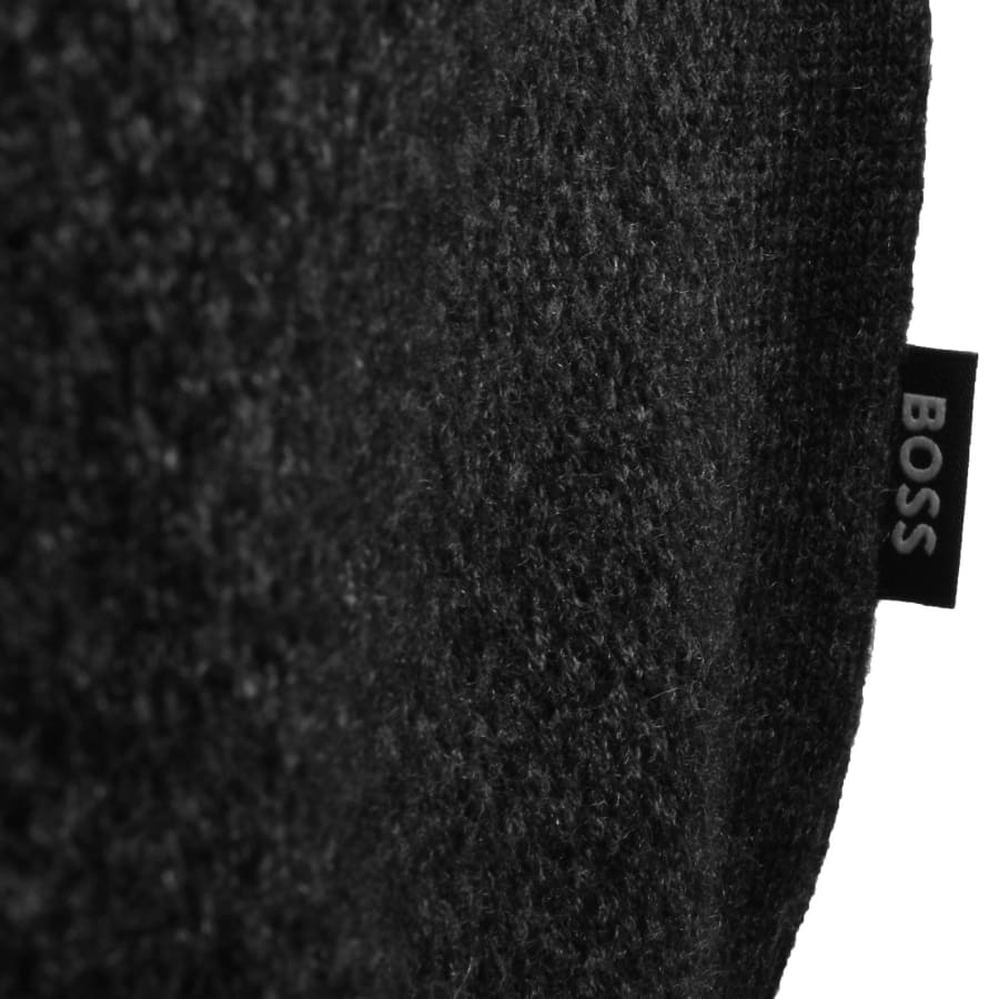Image number 3 for BOSS Hettore Knit Jumper Black