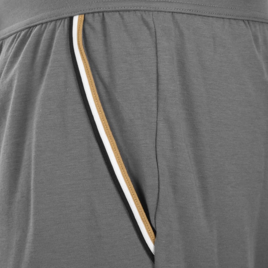 Image number 5 for BOSS Unique Jersey Shorts Grey