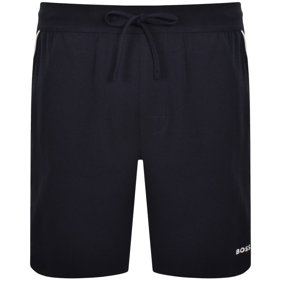 Image number 2 for BOSS Unique Jersey Shorts Navy