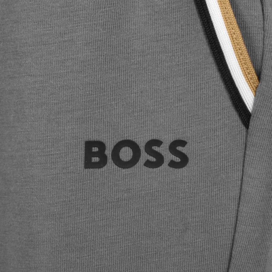 Image number 4 for BOSS Unique Joggers Grey