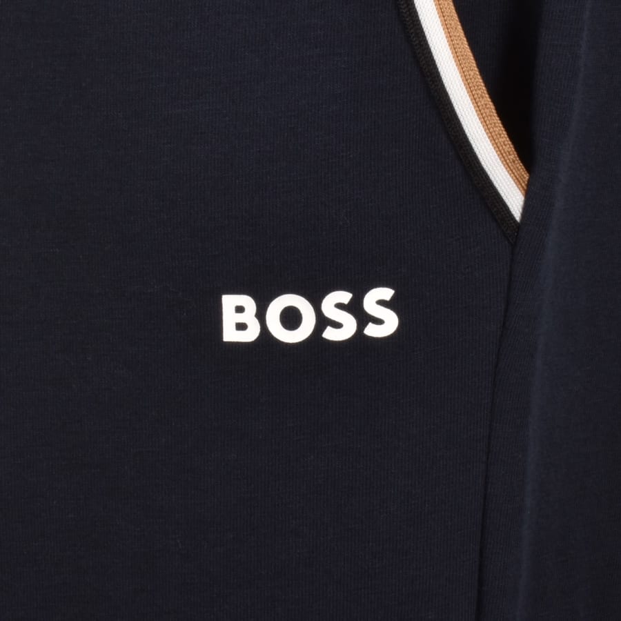 Image number 4 for BOSS Unique Joggers Navy