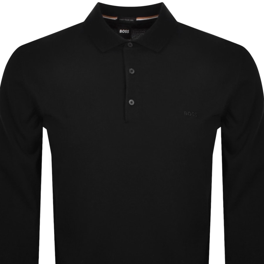 Image number 2 for BOSS Bono Knit Jumper Black