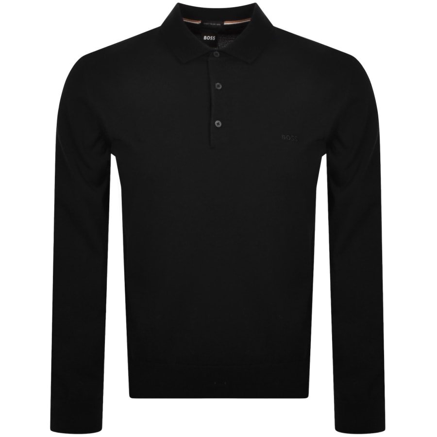 Image number 1 for BOSS Bono Knit Jumper Black