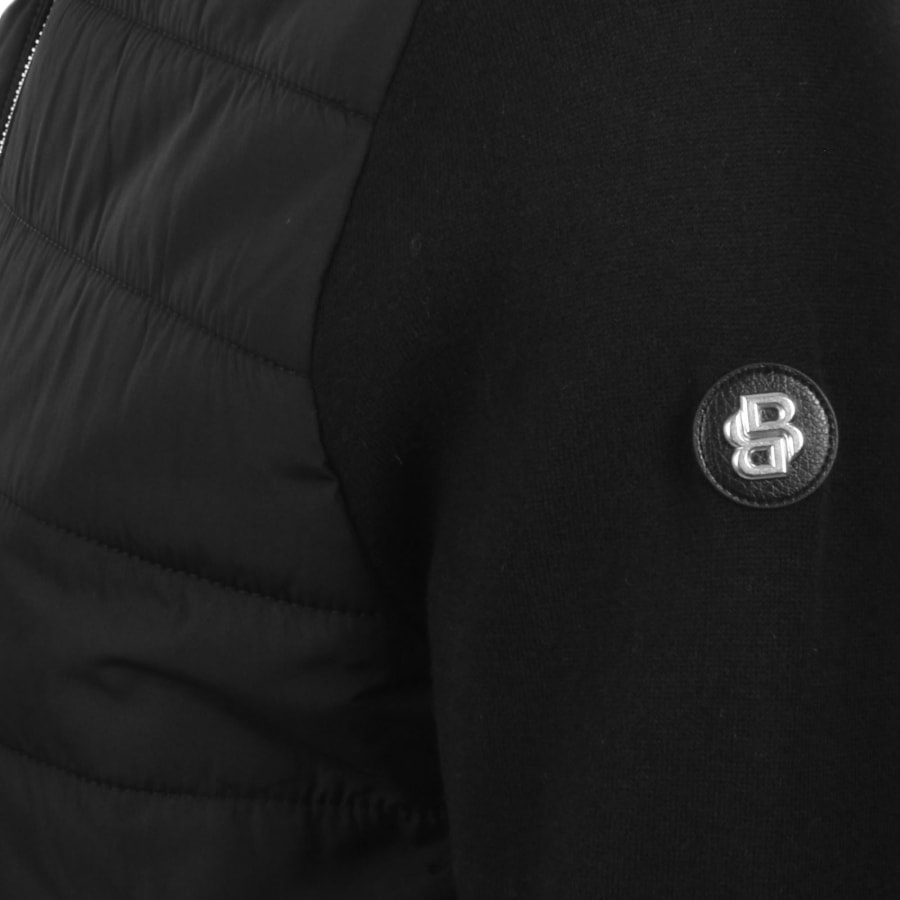 Image number 4 for BOSS Hernesto Hybrid Jacket Black