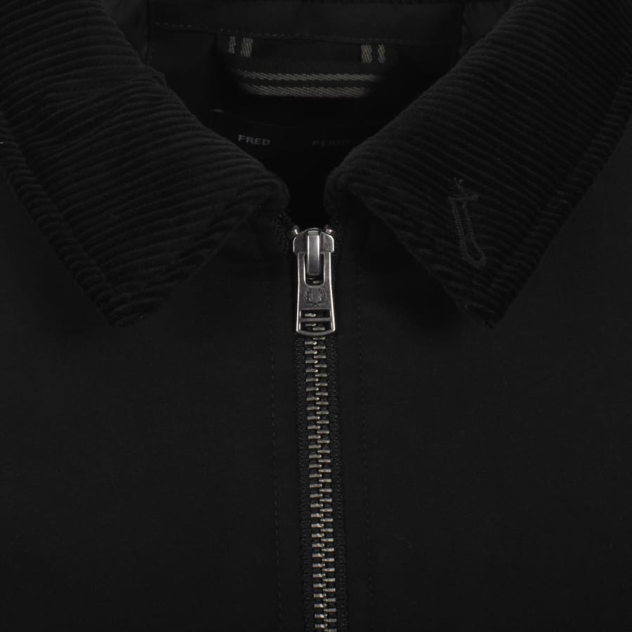 Image number 4 for Fred Perry Caban Jacket Black
