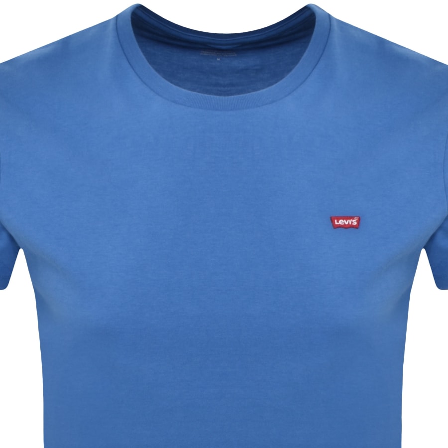 Image number 2 for Levis Original Housemark T Shirt Sapphire Blue
