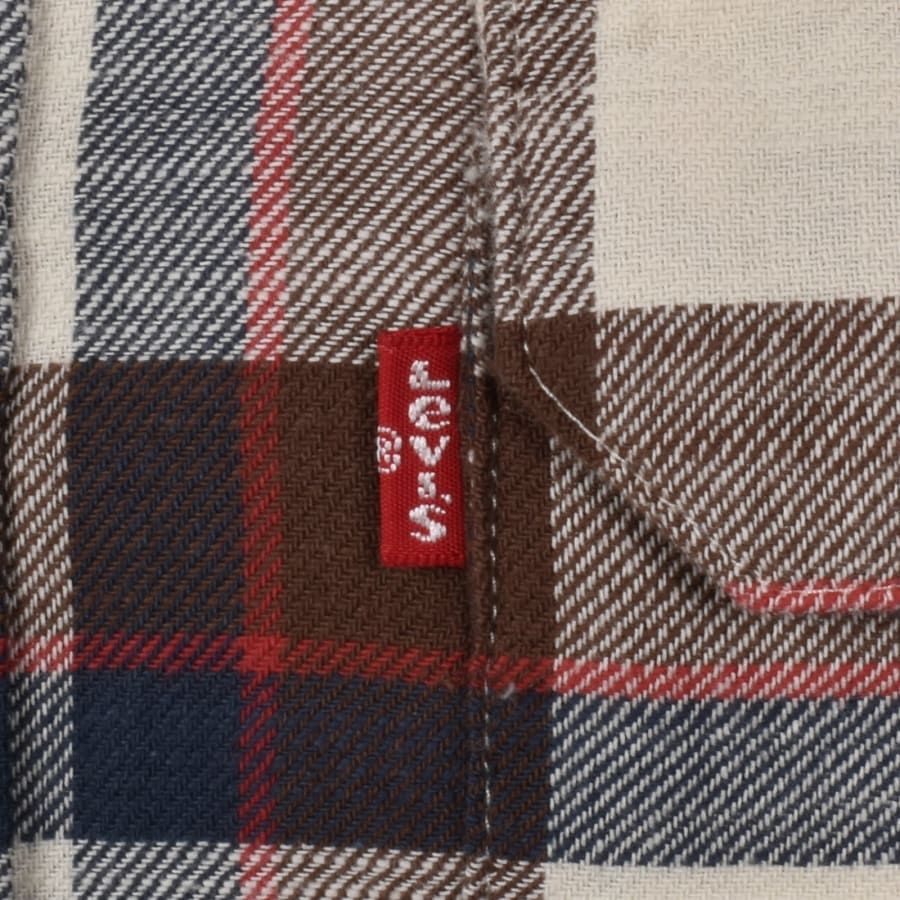 Image number 4 for Levis Jackson Worker Long Sleeve Shirt Brown