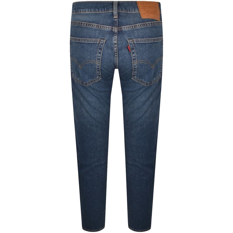 Image number 3 for Levis 512 Slim Tapered Jeans Blue