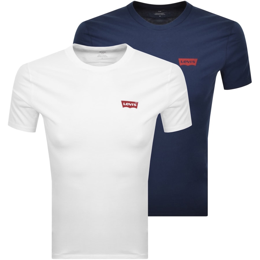 Image number 1 for Levis Original 2 Pack Crew Neck T Shirt