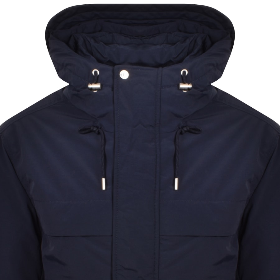 Image number 2 for Tommy Jeans Padded Jacket Navy