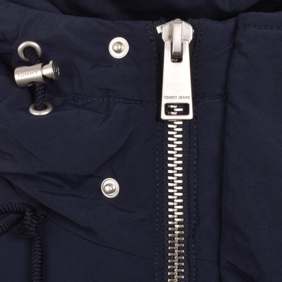 Image number 4 for Tommy Jeans Padded Jacket Navy