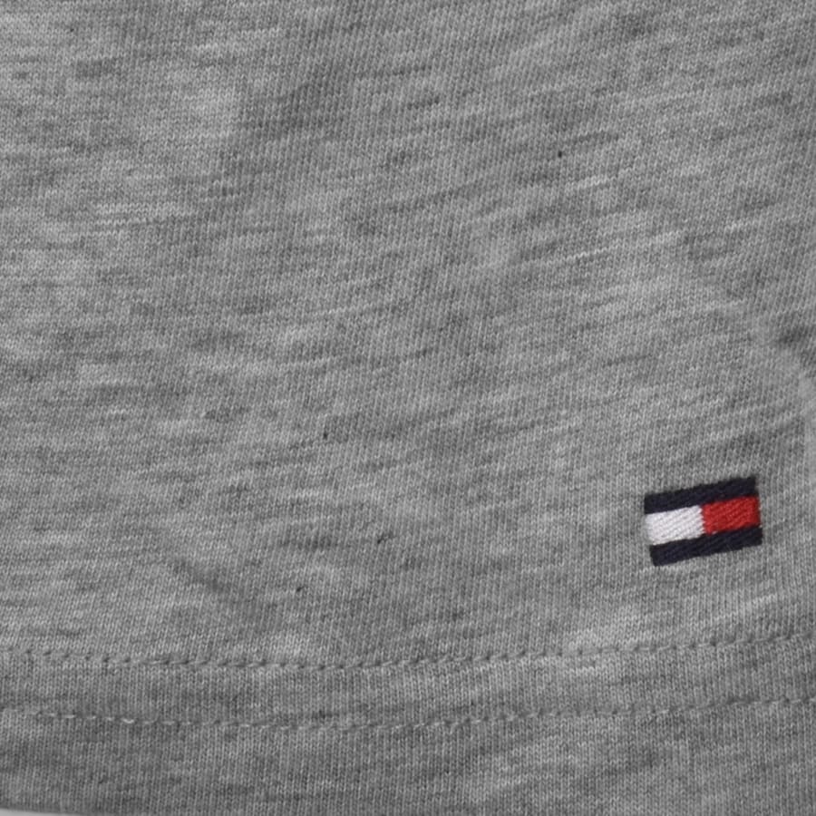 Image number 4 for Tommy Hilfiger Logo T Shirt Grey