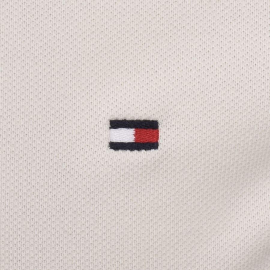 Image number 3 for Tommy Hilfiger Polo T Shirt Cream