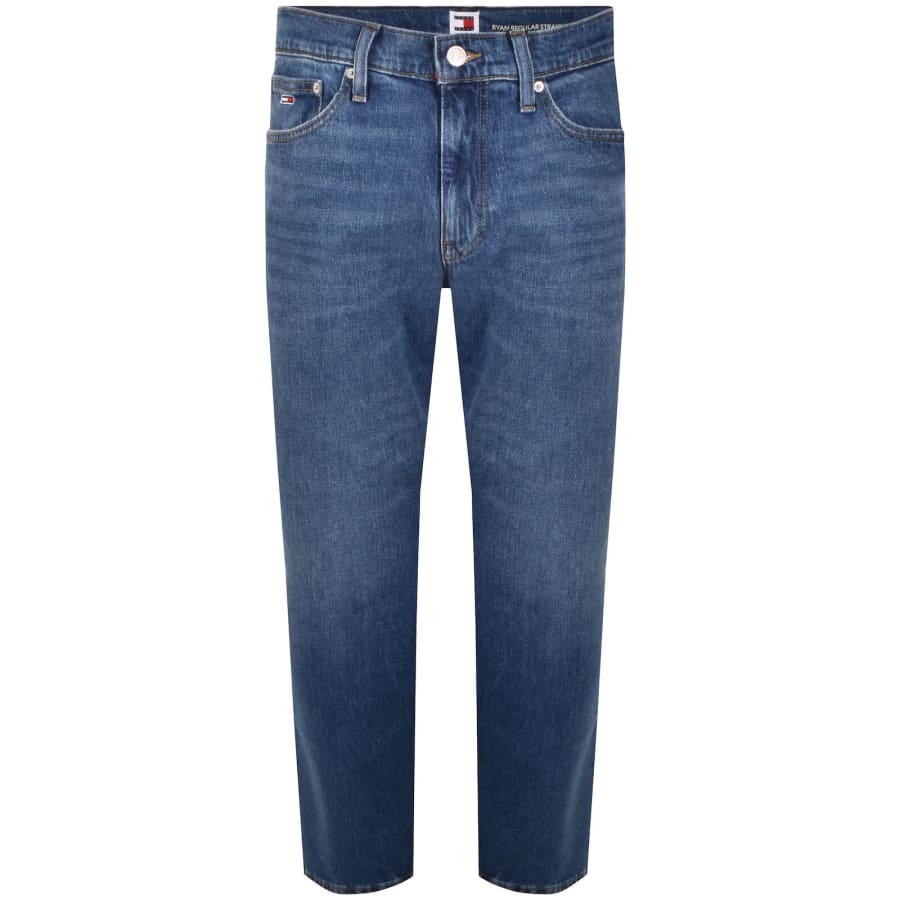 Image number 2 for Tommy Jeans Ryan Slim Straight Jeans Blue