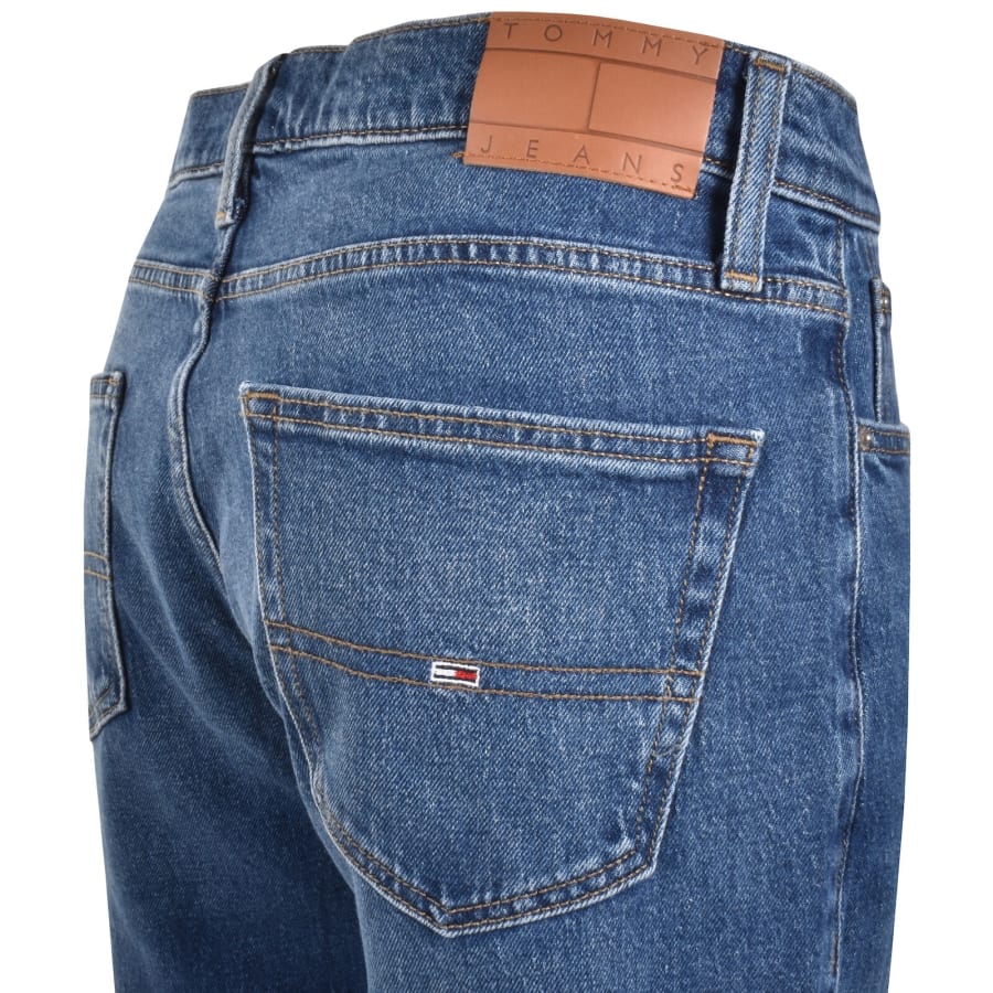 Image number 4 for Tommy Jeans Ryan Slim Straight Jeans Blue
